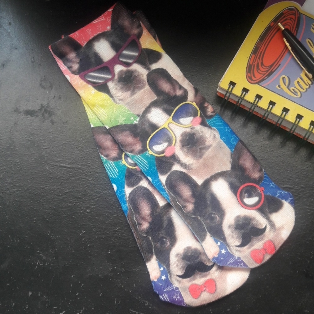 Boston Terrier Socks